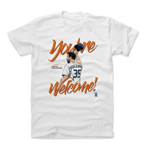 MLB Tシャツ アストロズ ジャスティン・バーランダー Player Art Cotton T-Shirt 500Level ホワイト 1112LV【OCSL】