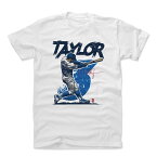 MLB Tシャツ ドジャース クリス・テイラー Player Art Cotton T-Shirt 500Level ホワイト 1112LV