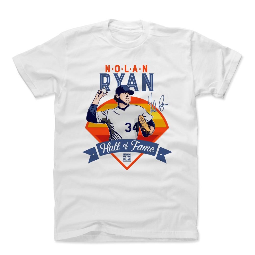 MLB Tシャツ ノーラン・ライアン Player Art Cotton T-Shirt 500Level ホワイト 1112LV【OCSL】