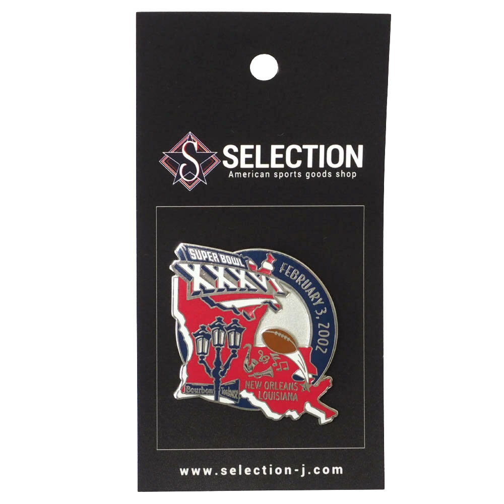 NFL 第36回スーパーボウル ピンズ ピンバッジ (ステート1) PSG【1910価格変更】