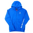 W[_/JORDAN L[X fNEW[^[ p[J[/t[fB[ Jordan RE2PECT Full-Zip Blue/White AA1234-493