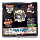 MLB フロリダ・マーリンズ 1997 World Series Champions ピンズ セット IMPRINTED PRODUCTS