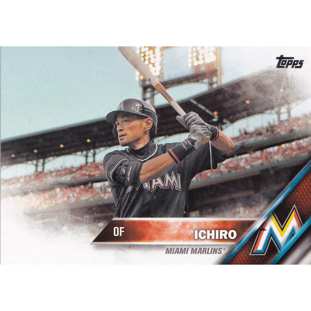 MLB イチロー マイアミ・マーリンズ トレーディングカード/スポーツカード 2016 イチロー #700 Topps