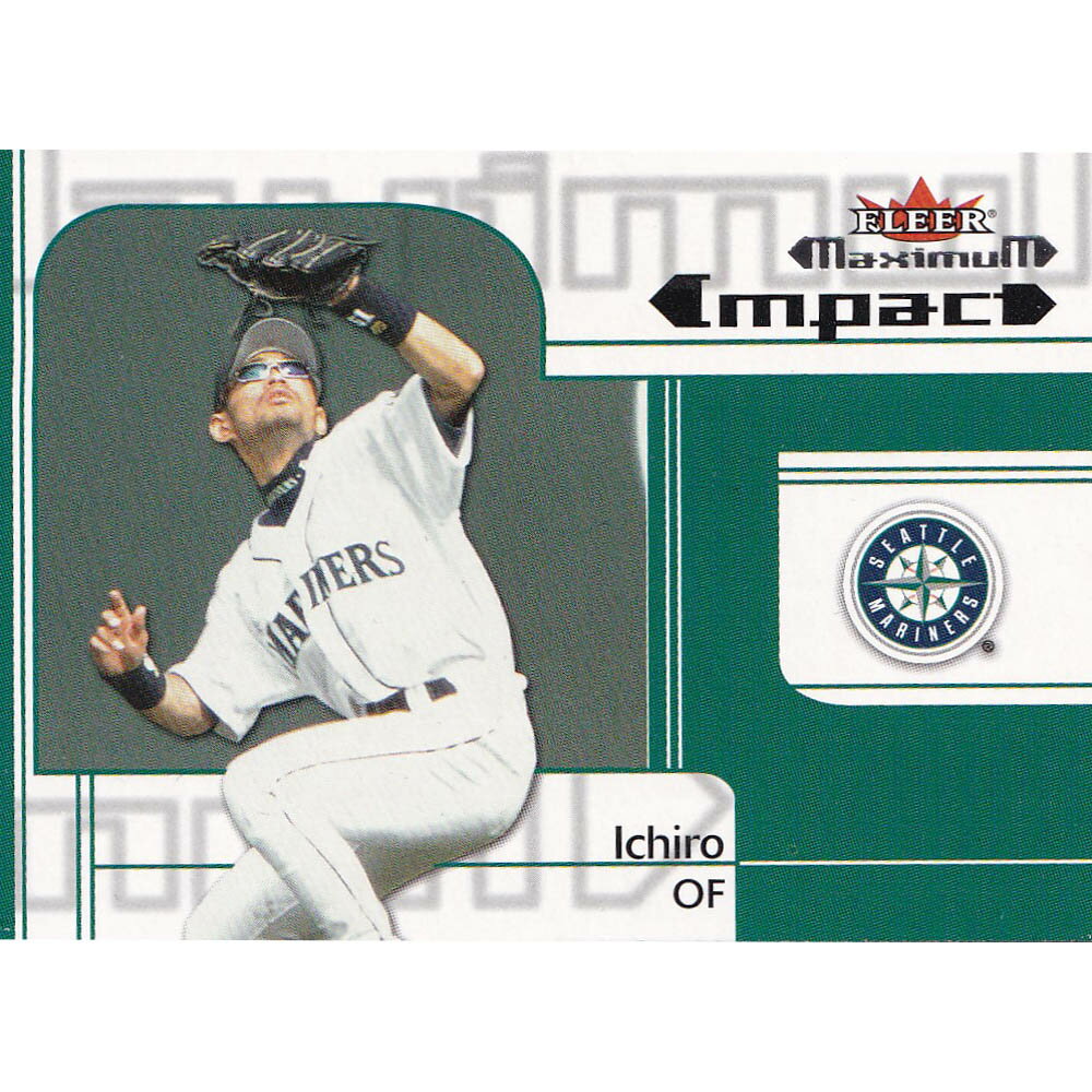 MLB イチロー シアトル・マリナーズ トレーディングカード/スポーツカード マキシマム 2002 イチロー #252 Fleer