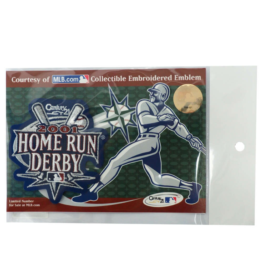 樂天商城 - MLB 2001 Home Tun Derby Collectible Embroidered Emblem ワッペン