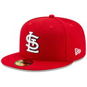 MLB セントルイス・カージナルス キャップ/帽子 オーセンティック オンフィールド 59FIFTY 2020 ニューエラ/New Era ゲーム 平つば キャップ 特集