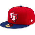 MLB テキサス・レンジャーズ キャップ/帽子 オーセンティック オンフィールド 59FIFTY 2020 ニューエラ/New Era オルタネート 3 平つば キャップ 特集
