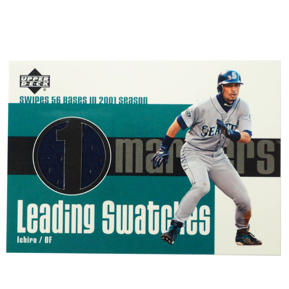 MLB イチロー シアトル・マリナーズ トレーディングカード/スポーツカード 2003 Ichiro #LS-IS1 Jersey Navy Upper Deck