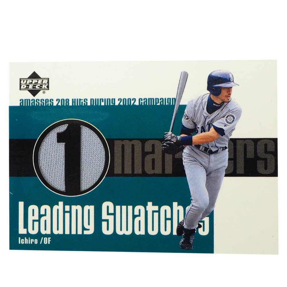 MLB イチロー シアトル・マリナーズ トレーディングカード/スポーツカード 2003 Ichiro #LS-IS Jersey Grey Upper Deck