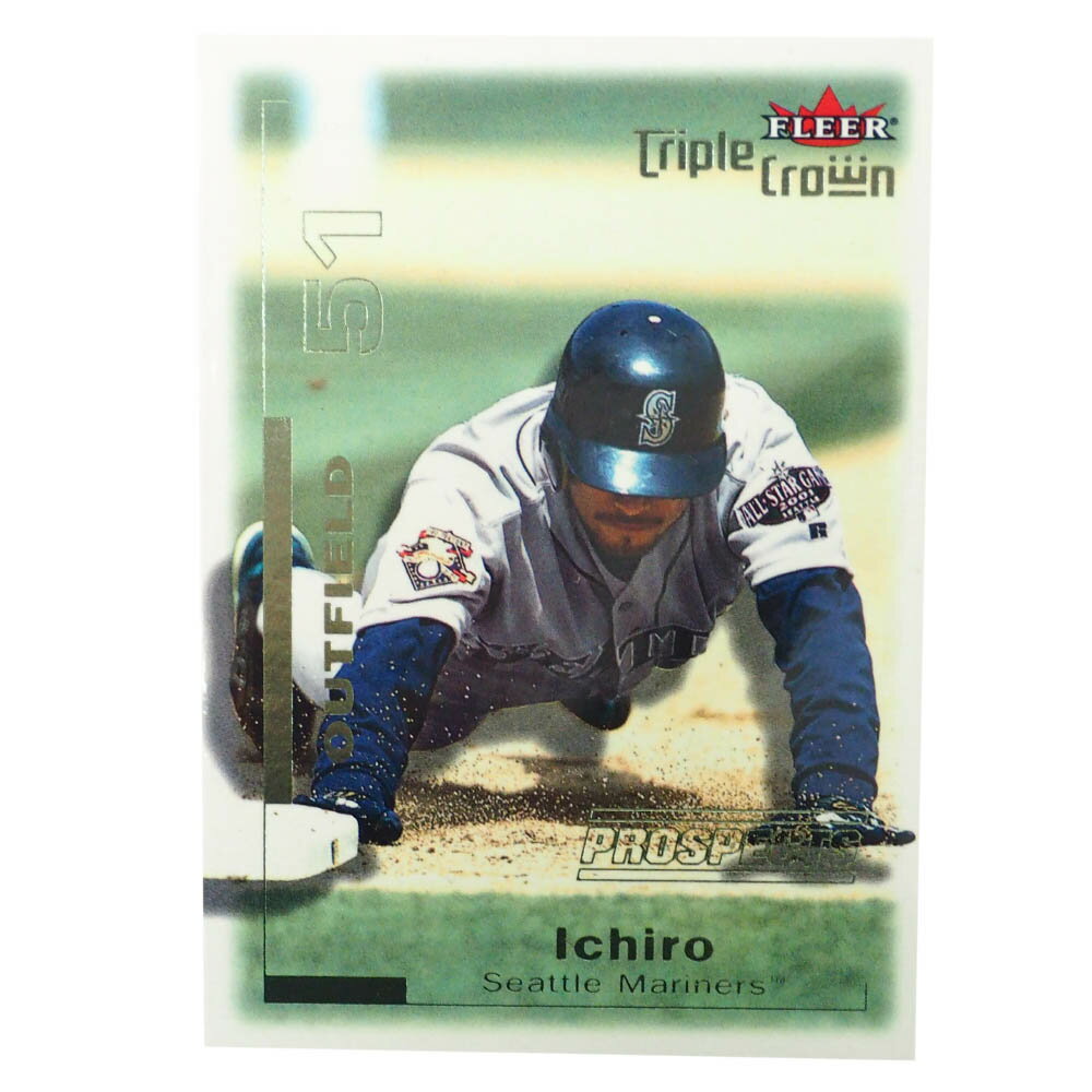 MLB イチロー シアトル・マリナーズ トレーディングカード/スポーツカード 2001 Rookie Ichiro #306 2913/2999 Fleer