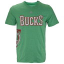 NBA ミルウォーキー・バックス Tシャツ Feel Good Short Sleeve アディダス/Adidas グリーン【OCSL】(4)