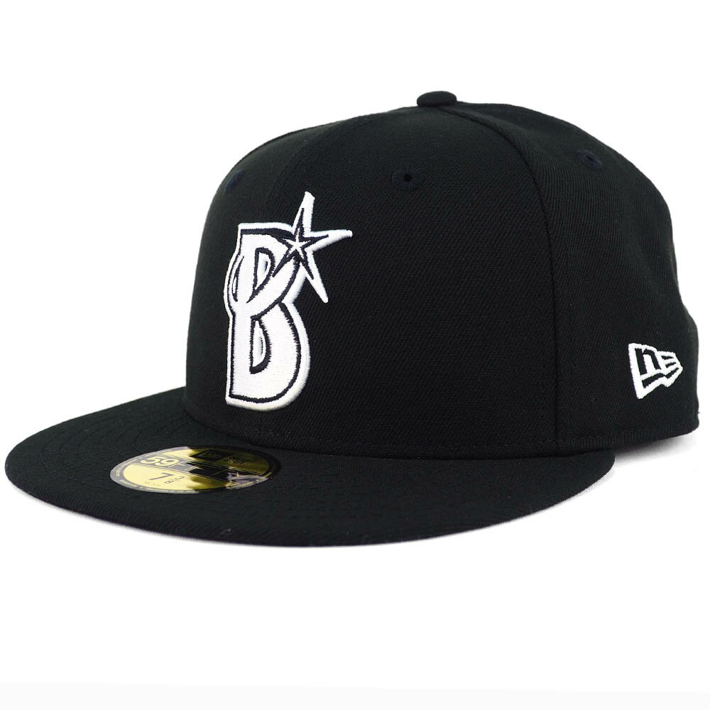 横浜DeNAベイスターズ グッズ キャップ/帽子 Custom 59FIFTY ニューエラ/New Era ブラック/ホワイト 平つば キャップ 特集のサムネイル