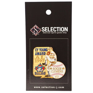 MLB ロジャー・クレメンス トロント・ブルージェイズ ピンバッチ 1997 CY Young Award Pin Peter&David