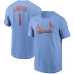 MLB オジー・スミス セントルイス・カージナルス Tシャツ クーパーズタウン ネーム & ナンバー ナイキ/Nike ライトブルー【OCSL】