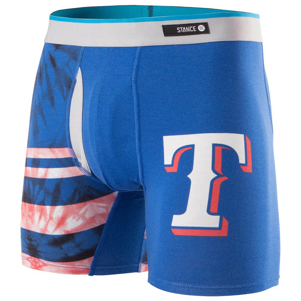 樂天商城 - MLB テキサス・レンジャーズ ショートパンツ/ショーツ ボクサーブリーフ アンダーウェア Stance ロイヤル
