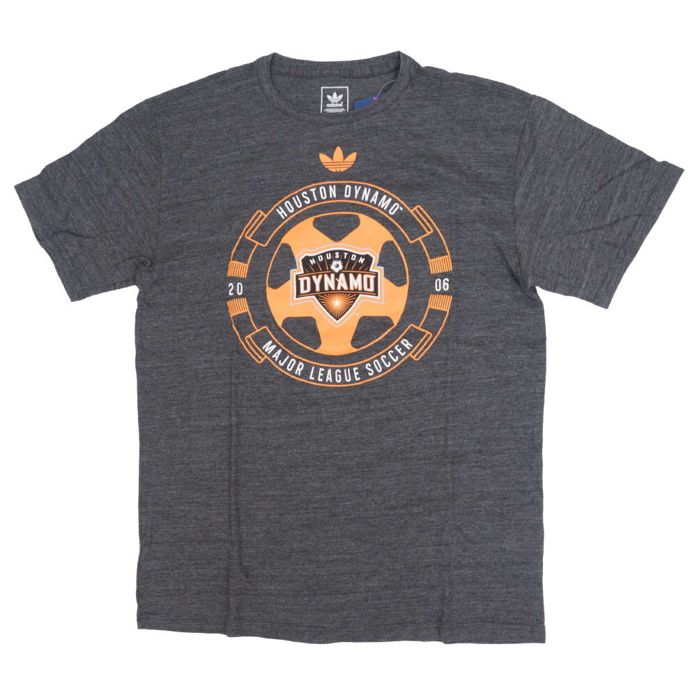 乐天商城 - MLS ヒューストン・ダイナモ Tシャツ チーム グラフィック アディダス/Adidas グレー【OCSL】