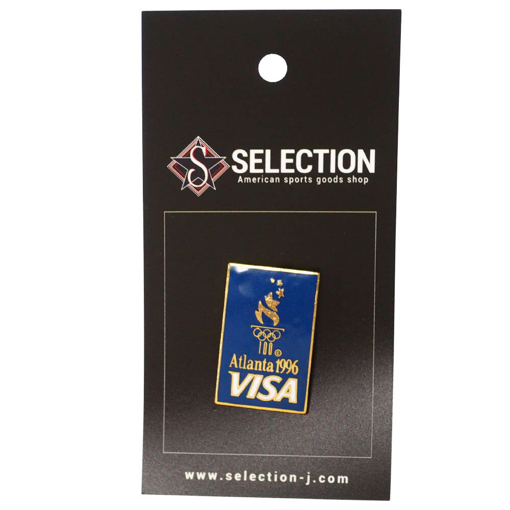 Rakuten - 1996 アトランタ Lapel Pin：VISA 1 ピンバッチ ピンズ