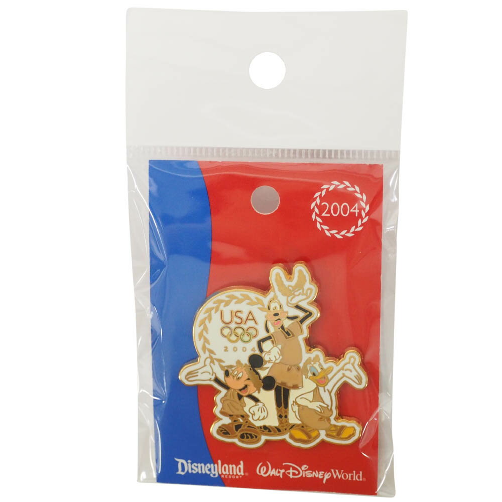 Hawaiian Jewelry - アメリカ代表 ディズニー 2004 アテネ USA Cast Exclusive Pin : Diving (Mickey, Goofy, Donald) ピンバッチ ピンズ Disney