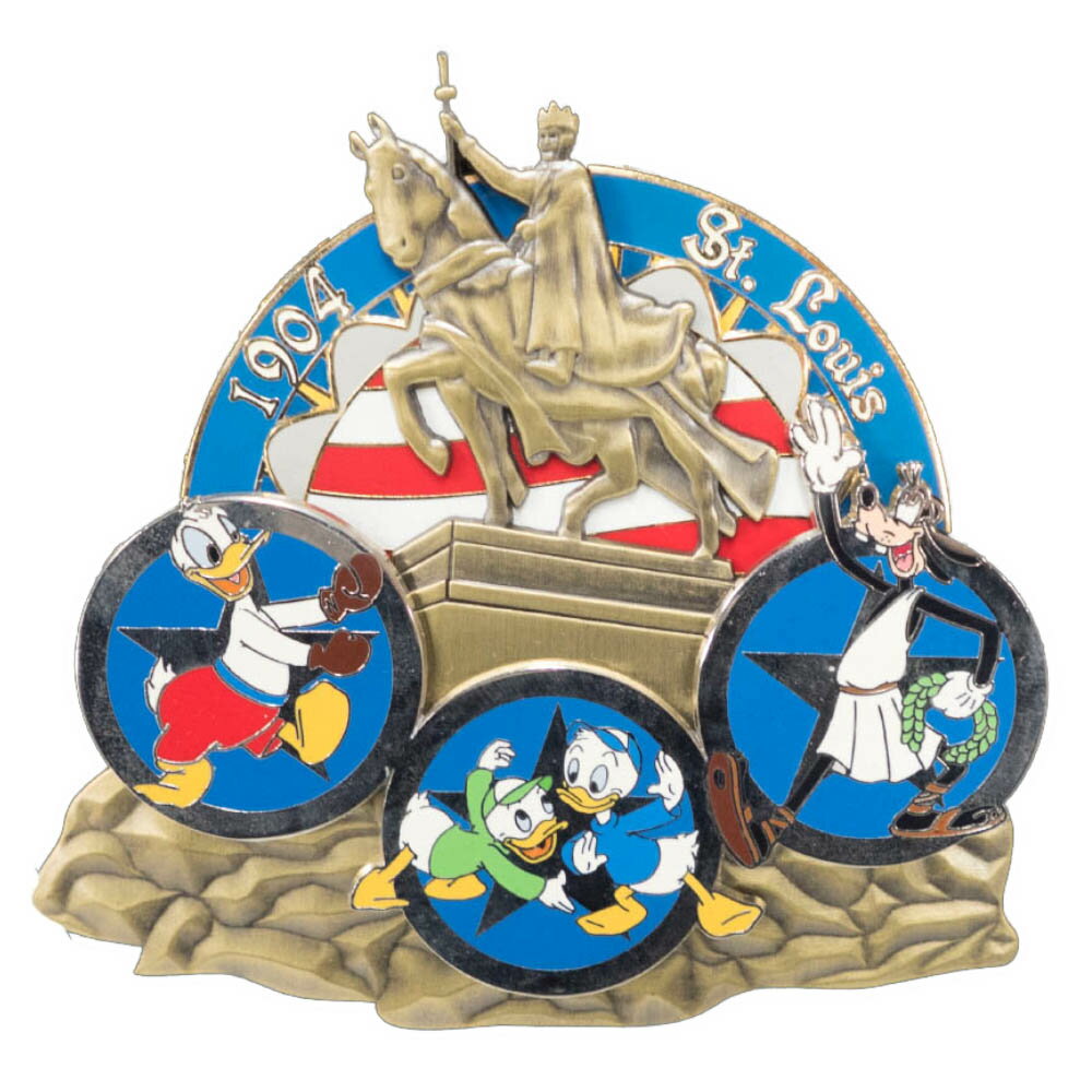 アメリカ代表 ディズニー USA Jumbo 2004 Pin LE 750 : 1904 セントルイス ピンバッチ ピンズ Disney