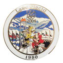 アメリカ代表 ディズニー USA Jumbo 2004 Pin LE 750 : 1980 レークプラシッド (Mickey Mouse) ピンバッチ ピンズ Disney