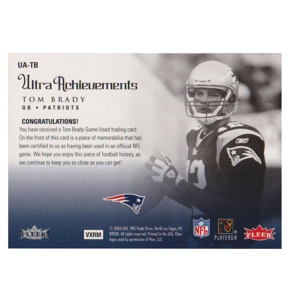 NFL �ȥࡦ�֥쥤�ǥ� �ڥ��ȥꥪ�å� �ȥ졼�ǥ��󥰥�����/���ݡ��ĥ����� 1��ʪ 2006 ���㡼�� ������ Fleer