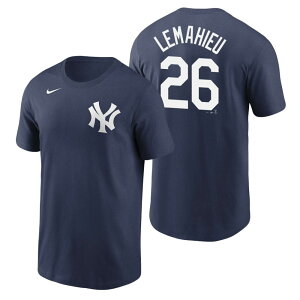MLB DJ・ルメイユ ニューヨーク・ヤンキース Tシャツ ネーム&ナンバー ナイキ/Nike ネイビー【OCSL】