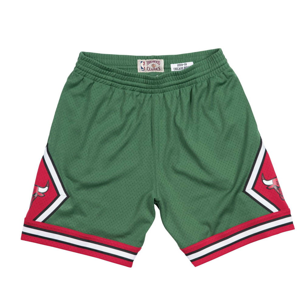 樂天商城 - NBA シカゴ・ブルズ ショートパンツ/ショーツ スウィングマン ハーフパンツ バスパン ミッチェル＆ネス/Mitchell & Ness グリーン トレーニング特集2203MN特集