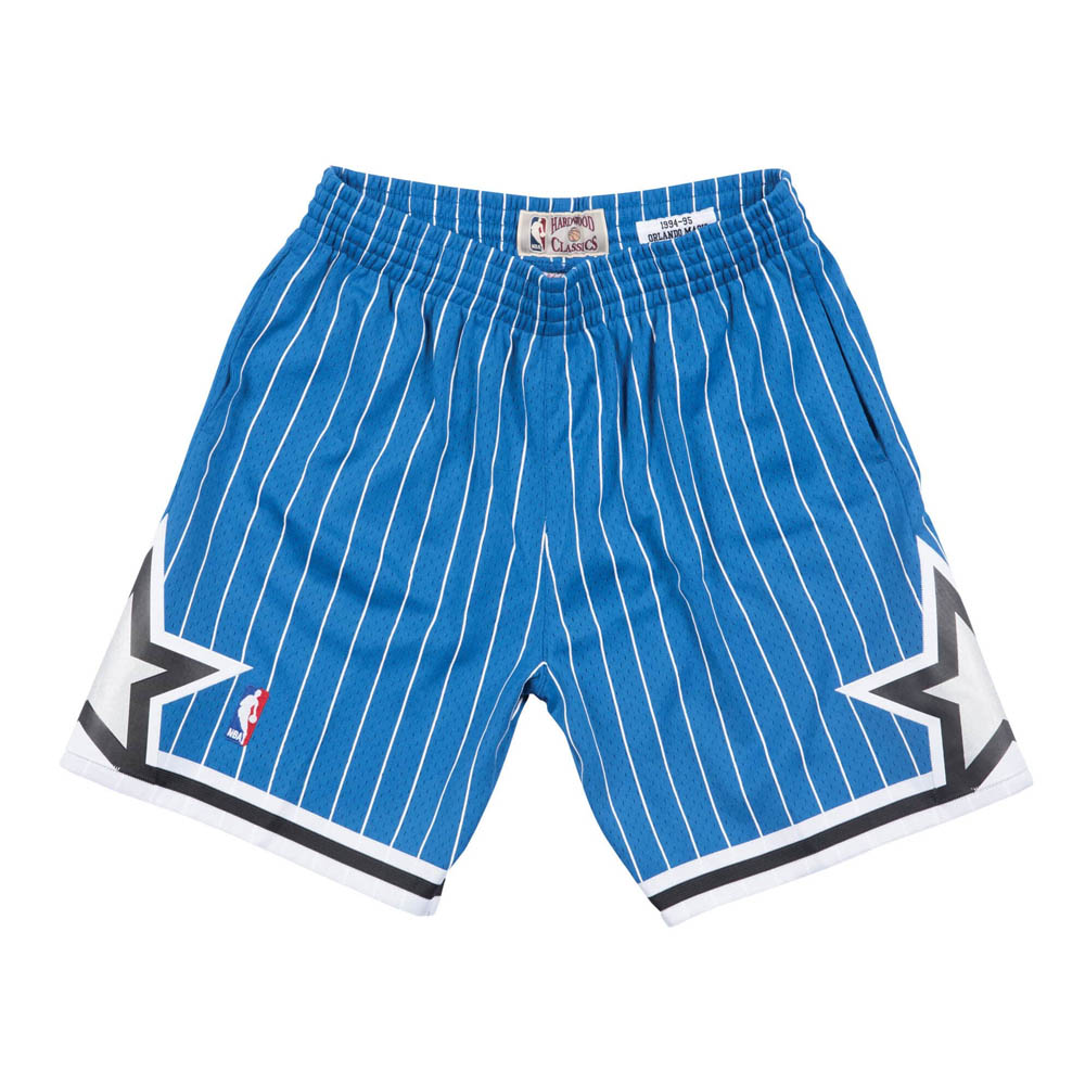 NBA オーランド・マジック ショートパンツ/ショーツ スウィングマン ハーフパンツ バスパン ミッチェル&ネス/Mitchell & Ness ロイヤル トレーニング特集2203MN特集