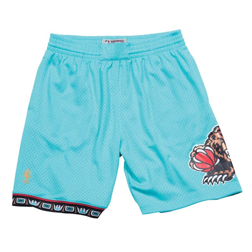 Rakuten - NBA バンクーバー・グリズリーズ ショートパンツ/ショーツ スウィングマン ハーフパンツ ミッチェル＆ネス/Mitchell & Ness ティール トレーニング特集2203MN特集