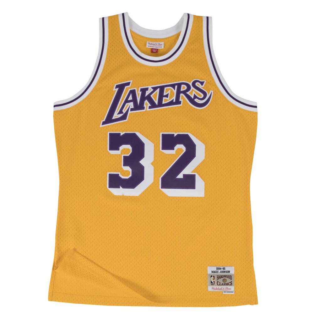 NBA マジック・ジョンソン ロサンゼルス・レイカーズ ユニフォーム/ジャージ スウィングマン ミッチェル＆ネス/Mitchell & Ness【OCSL】2203MN特集