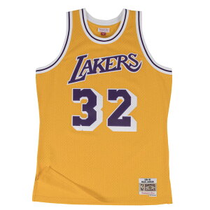 NBA マジック・ジョンソン ロサンゼルス・レイカーズ ユニフォーム/ジャージ スウィングマン ミッチェル＆ネス/Mitchell & Ness【OCSL】2203MN特集