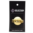 MLB コロラド・ロッキーズ ピンバッチ/ピンズ Golden Baseball Pin Peter&David