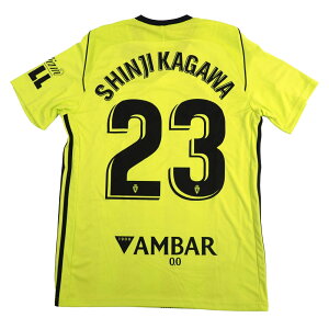 SOCCER 香川真司 レアル サラゴサ ユニフォーム/ジャージ 2019-20 Replica Jersey アディダス/Adidas Away-Yellow