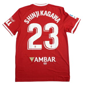 SOCCER 香川真司 レアル サラゴサ ユニフォーム/ジャージ Replica Jersey アディダス/Adidas Away-Red