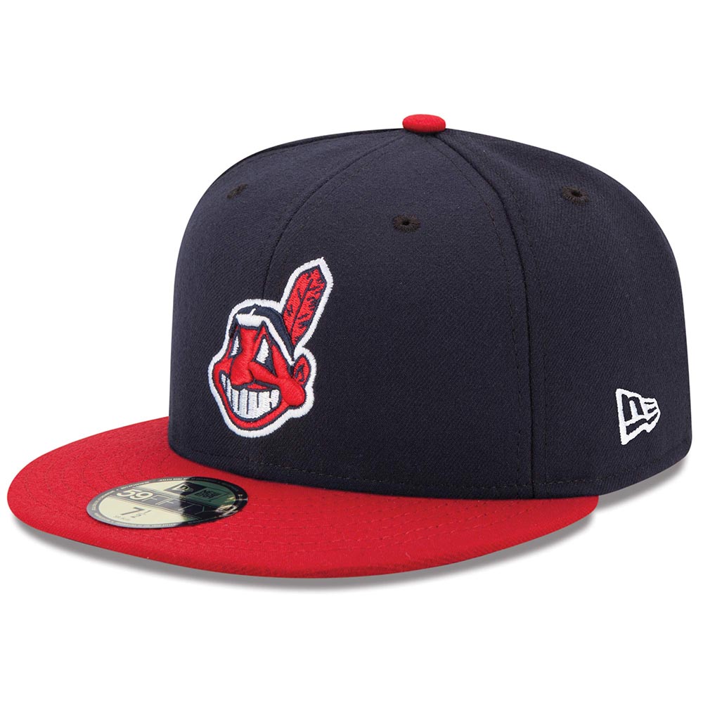 MLB クリーブランド・インディアンス キャップ/帽子 Authentic Collection On-Field 59FIFTY ワフー酋長 ニューエラ/New Era ホーム 平つばキャップ特集のサムネイル
