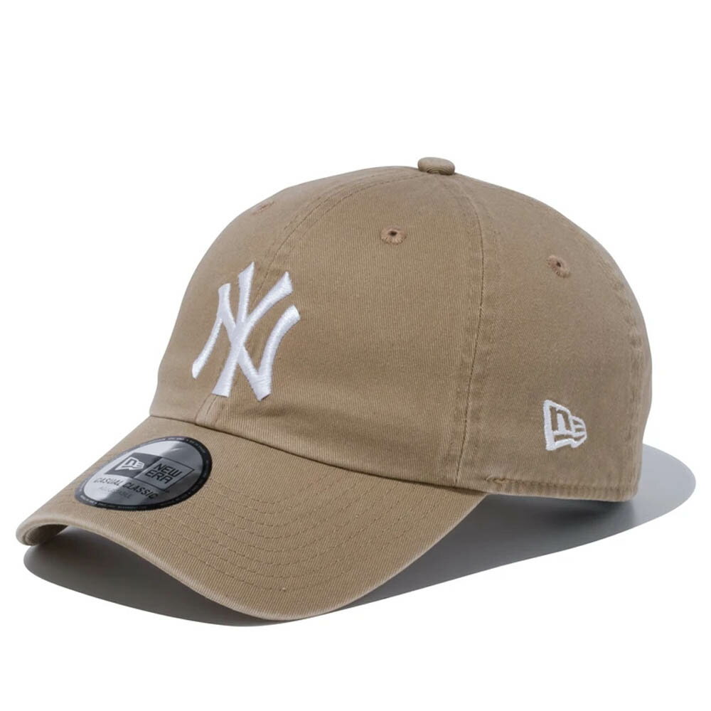 MLB ニューヨーク・ヤンキース キャップ/帽子 Casual Classic Cap ニューエラ/New Era カーキ