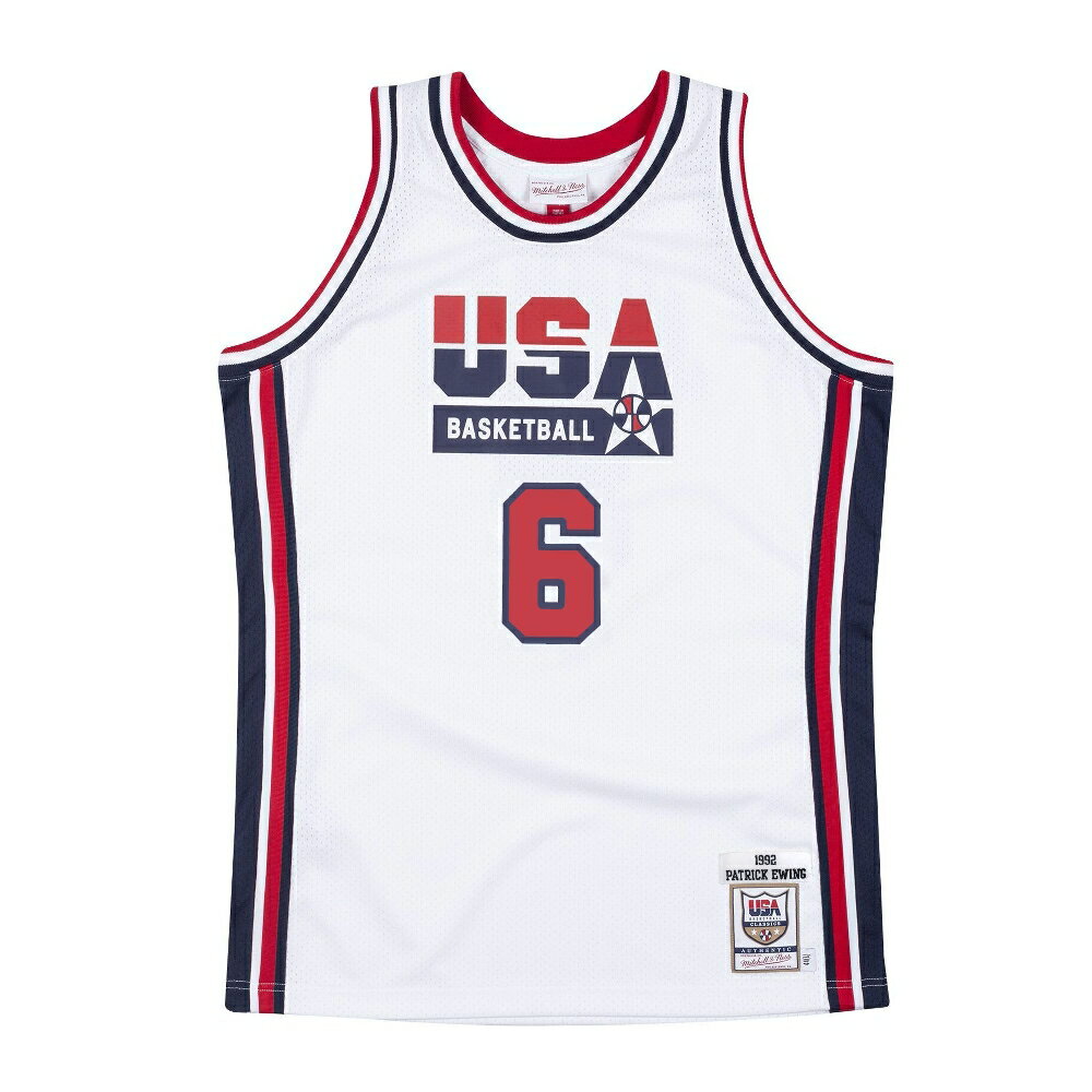 USABB パトリック・ユーイング 1992 アメリカ代表 ユニフォーム/ジャージ オーセンティック USA 1992 ドリームチーム ミッチェル&ネス