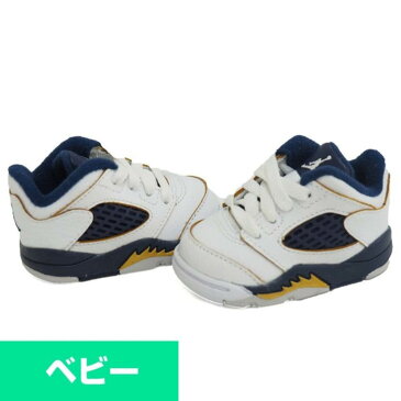 ナイキ ジョーダン/NIKE JORDAN シューズ/スニーカー ベビーサイズ JORDAN RETRO 5 LOW (TD) ホワイト 201014IK