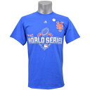 メッツ Tシャツ MLB 2015 ワールドシリーズ進出記念 マジェスティック/Majestic ロイヤル 201014IK