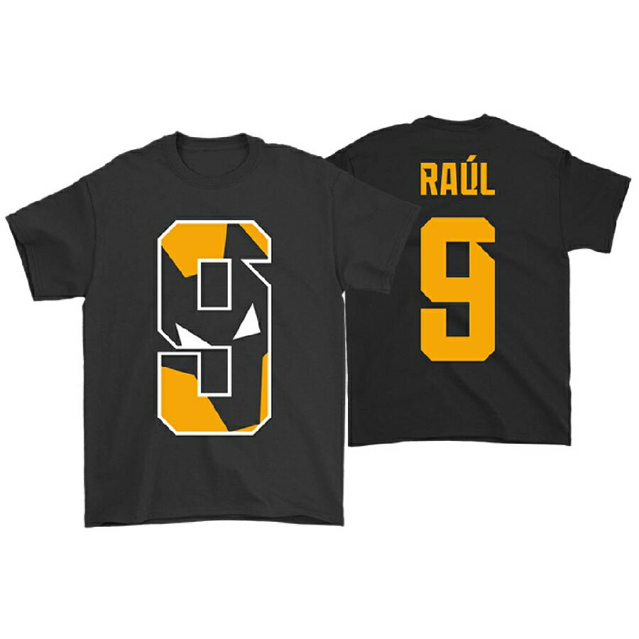ラウル・ヒメネス Tシャツ ウルブス ネーム&ナンバー ウルヴァーハンプトン・ワンダラーズFC プレミアリーグ ブラック サッカー