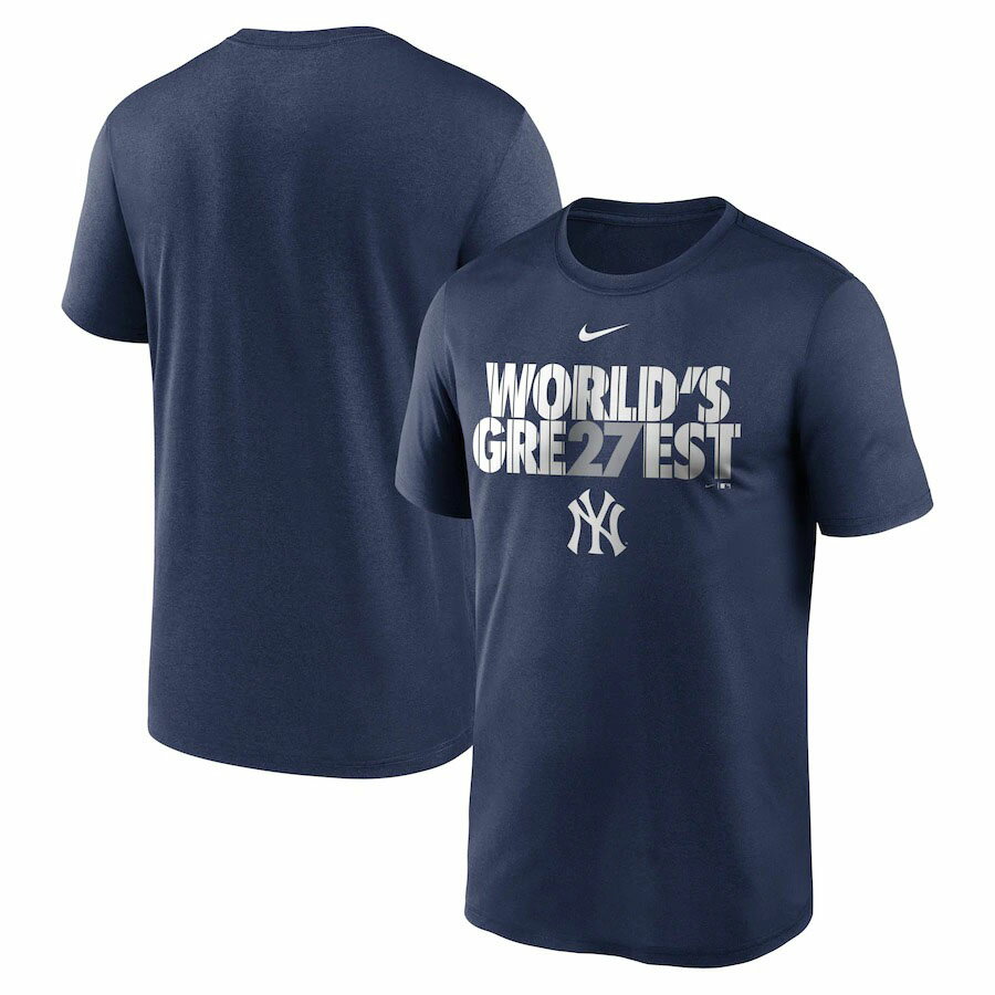 Other - MLB ヤンキース Tシャツ ローカルフレーズ レジェンド 半袖 ナイキ Nike ネイビー N922-44B