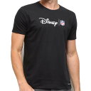 NFL Tシャツ ディズニー メンズ 半袖 tシャツ ブラック Disney Logo T-Shirt 210818ncl