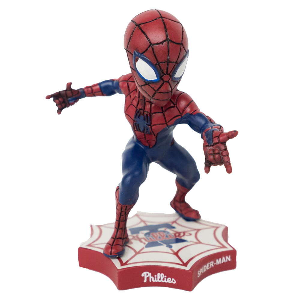 MLB フィリーズ フィギュア 非売品 2019 Marvel Theme Night スパイダーマン ボブルヘッド SGA