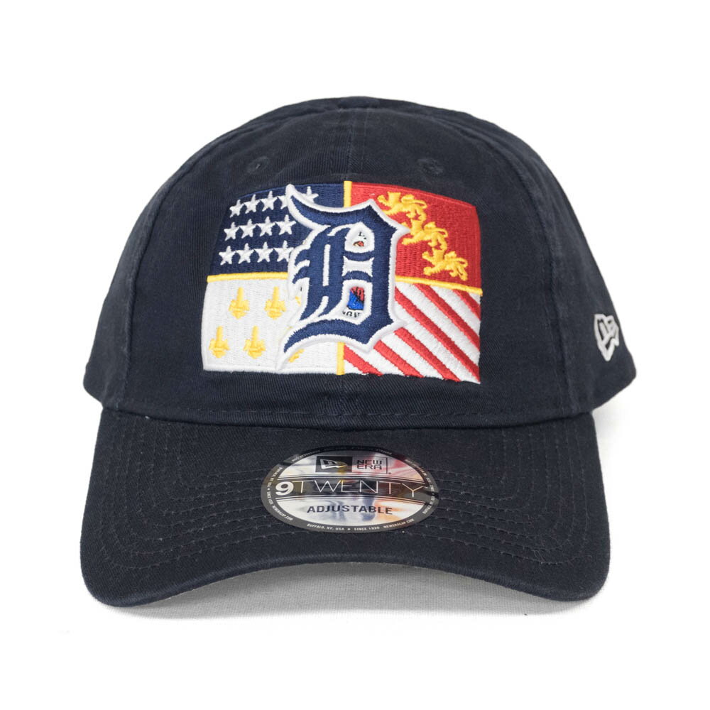 MLB タイガース キャップ Flag Crest 9TWENTY Adjustable Hat ニューエラ/New Era ネイビー
