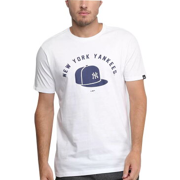 MLB ヤンキース Tシャツ Essential Cap T-Shirt ニューエラ/New Era ホワイト