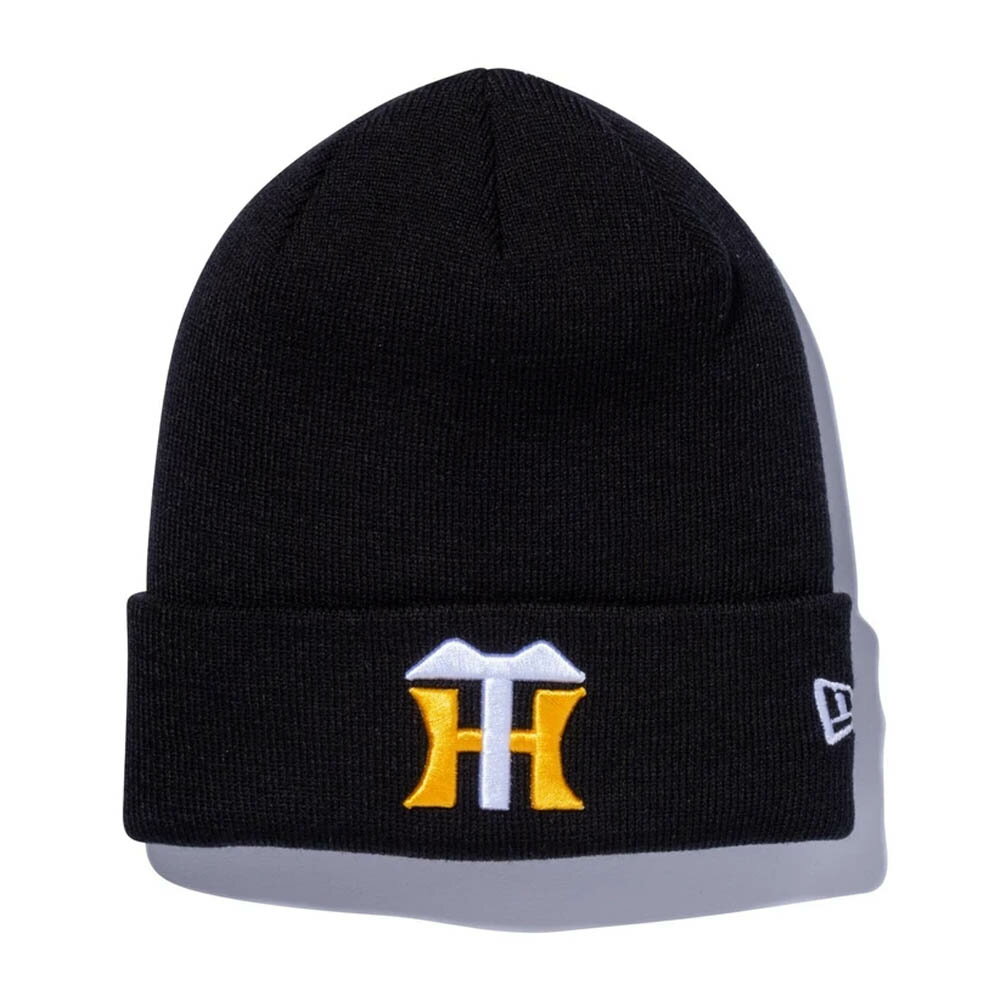 阪神タイガース グッズ ニットキャップ/ニット帽 Basic Cuff Knit ニューエラ/New Era ブラックのサムネイル