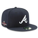 MLB ブレーブス キャップ 2021 ワールドシリーズ 優勝記念 Champions ホームパッチ 59FIFTY Fitted ニューエラ/New Era ...