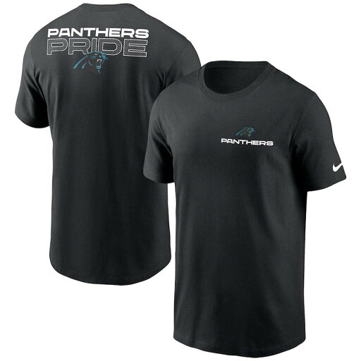 NFL パンサーズ Tシャツ ローカル フレーズ スローガン Tee ナイキ/Nike ブラック NFL パンサーズ Tシャツ ローカル フレーズ スローガン Tee ナイキ/Nike ブラック