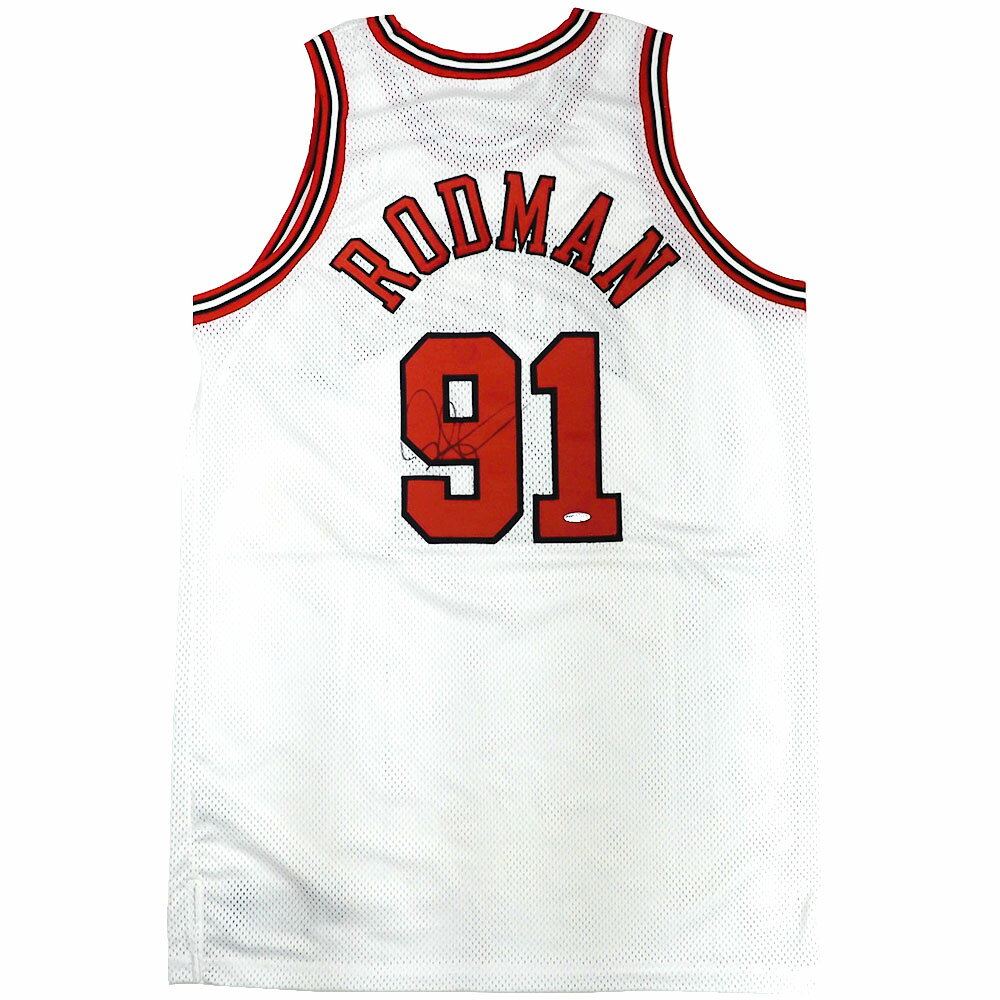 NBA デニス・ロッドマン シカゴ・ブルズ ユニフォーム 復刻 1997-98 直筆サイン入り ジャージ デッドストック Upper Deck