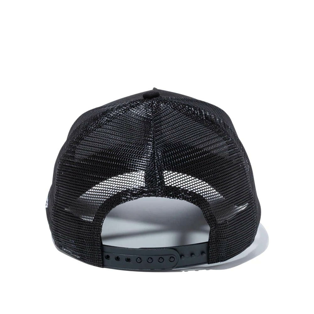 映画エンタメショップ SELECTIONのMLB ヤンキース メッシュキャップ 9FORTY A-Frame トラッカー メッシュ Cap ニューエラ/New Era ブラック ホワイト｜アングル3